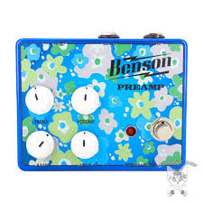 Benson Amps Preamp Blue “Flower Child” graphics / NEW (Authorized Dealer)